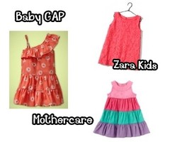 Si Kecil Tampil Modis dengan Dress Ini