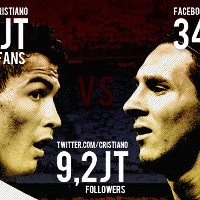 Di Media Sosial, Ronaldo Ungguli Messi 2-1