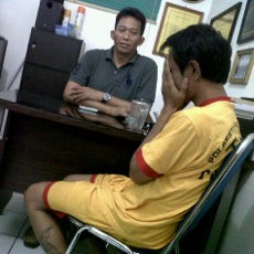 Si Kalong Spesialis Copet Bus Jakarta-Bandung Dihajar Massa