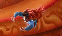 Wow! Ada Superman di Kuil Wat Rong Khun
