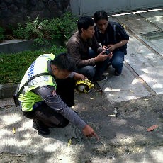 Polisi Temukan Sebuah Selongsong Peluru