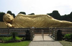 Wow! Indonesia Punya 3 Patung Buddha Tidur