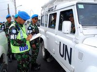 TNI Gelar Check Point Kendaraan UNIFIL