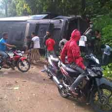 Penyebab Bus Terguling Tewaskan 7 Orang Diduga Rem Blong