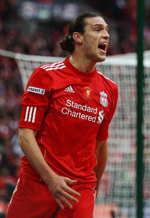 Carroll Sebut Liverpool Tidak Beruntung