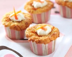 Resep Cake : Carrot Cheese Cupcake