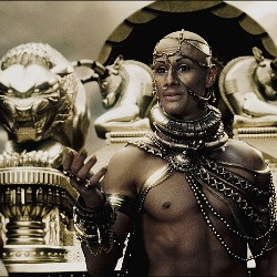 300: Battle of Artemisia, Ketika Xerxes Menjadi The God King