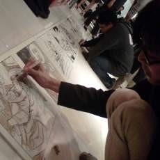 Suasana Surabaya di Atas Keramik