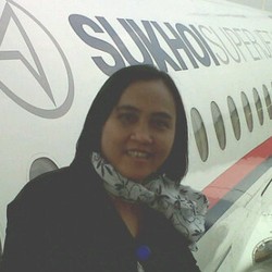 Maria Marcella, Mantan Pramugari Terbaik Garuda yang Kepincut Sukhoi