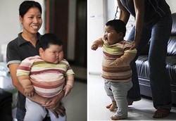 Baru Berumur 18 Bulan Tapi Beratnya Sudah 19 Kg Lebih