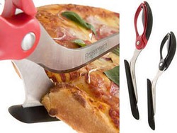 Scizza Pizza Cutter, Membuat Potongan Pizza Jadi Rapi
