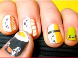 Wouw! Ada Sushi Cantik di Atas Kuku!