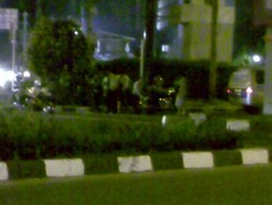 Braak!!! Harley Davidson Tabrak Honda CRV di Jl Asia Afrika