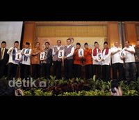 Ini Dia Nomor Urut Cagub DKI Jakarta