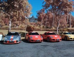 20 Mobil Porsche Plesiran ke Yogya