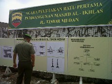 Netralisir Konflik, Masjid di Medan Dibangun Setahun Setelah Dirobohkan