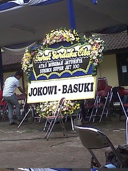 Jokowi-Ahok Kirim Bunga Duka Cita untuk Korban Sukhoi ke RS Polri 