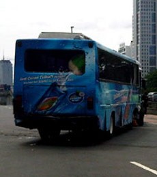 504 Izin Trayek Bus Mayasari Dicabut