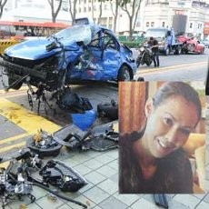 Kecelakaan Ferrari di Singapura, Seorang Pria Curi Uang Korban!