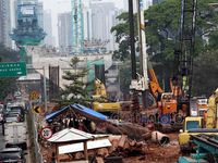 Flyover Kampung Melayu-Tanah Abang Dikebut