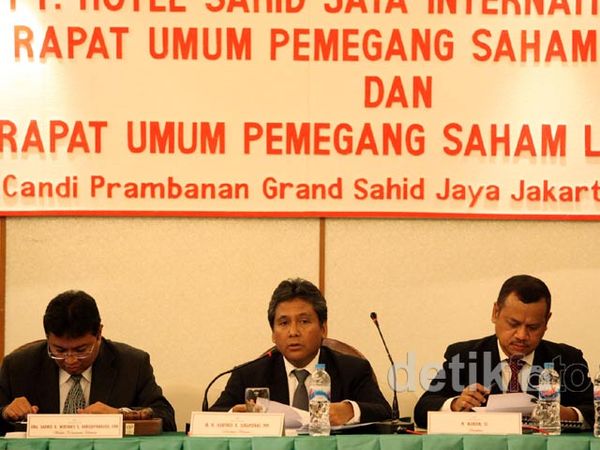 Hotel Sahid Jaya Ganti Kepengurusan