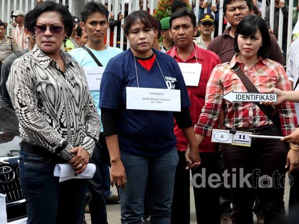 Rekontruksi Kill Bill Dikawal Polisi Bersenjata