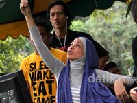 Ekspresi Rachel Maryam Jadi Sutradara