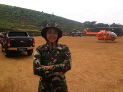 Semangat Sertu Septi di Tengah Evakuasi Sukhoi