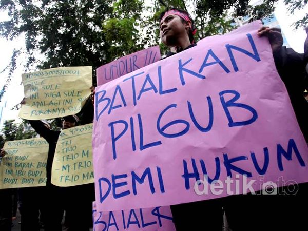 Dugaan DPT Palsu Picu Aksi Demontrasi Dugaan DPT Palsu Picu Aksi Demontrasi