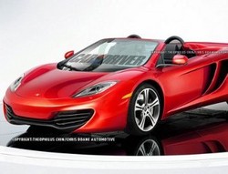 McLaren MP4-12C Tampil Topless