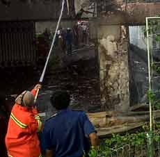 Kebakaran Rumah di Arjuno Diduga Dari Pemanas Air