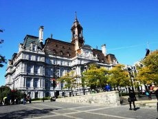 Pemandangan Cantik di Tengah Kota Montreal, Kanada