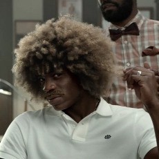 Potong Rambut, Balotelli Disulap Jadi Dinho & Valderrama
