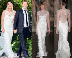 Ini Dia Gaun Pengantin Istri Mark Zuckerberg Seharga Rp 44 Juta