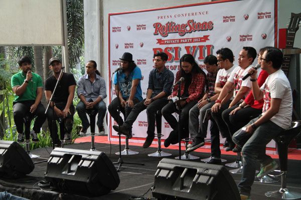Konferensi Pers Rolling Stone Private Party 2012