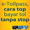 e-Tollpass, Cara Top Bayar Tol Tanpa Stop