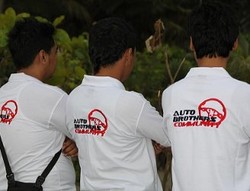 Abrocom Akrabkan Member di Pangandaran 