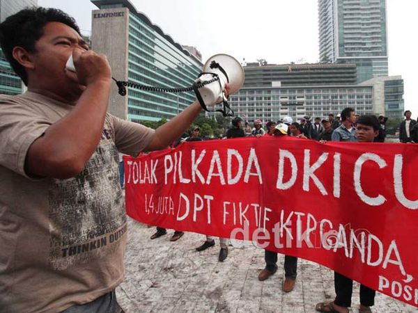 Gelombang Protes Dugaan DPT Fiktif Berlanjut