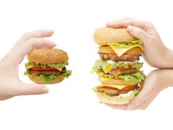 Ukuran Burger Sekarang Menjadi Lebih Besar Tiga Kali Lipat