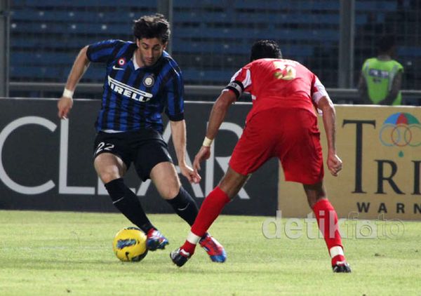 Inter Tundukkan Liga Selection 3-0