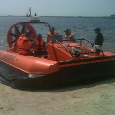 Basarnas Datangkan Pelatih Pilot Hovercraft dari Inggris