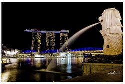 Menikmati Singapura di Malam Hari