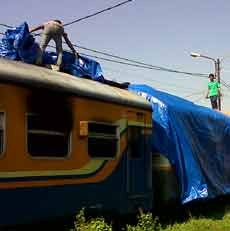 Kronologi Kebakaran 6 Gerbong Kereta Versi PT KA