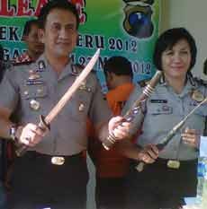 Operasi Pekat, 2 Pelajar Diamankan Saat Aniaya Pedagang