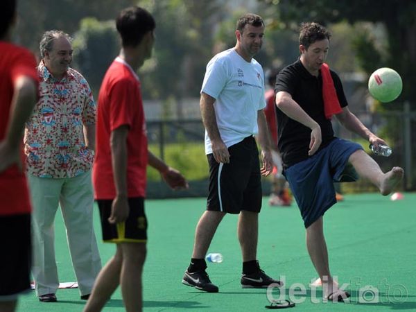 Legenda Liverpool Latihan Bersama