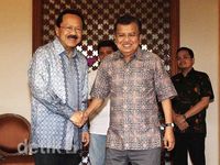 Duo Kumis JK-Foke Bertemu Jelang Kampanye