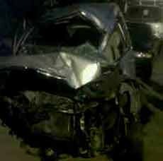 Avanza Tabrak Pohon, Dua Orang Tewas, Satu Korban Seorang Polisi