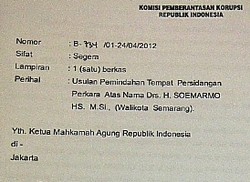 Soemarmo Pernah Pindahkan Lokasi Persidangan