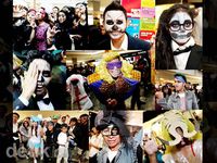 Wajah-wajah Little Monster Lady Gaga di Jakarta