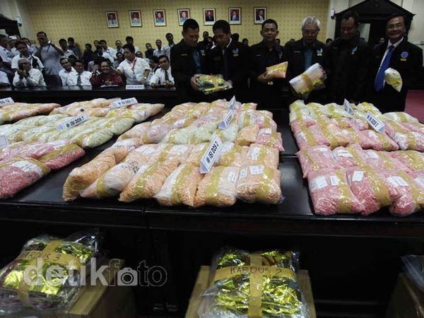 Penyelundupan 1,5 Juta Butir Ekstasi Digagalkan